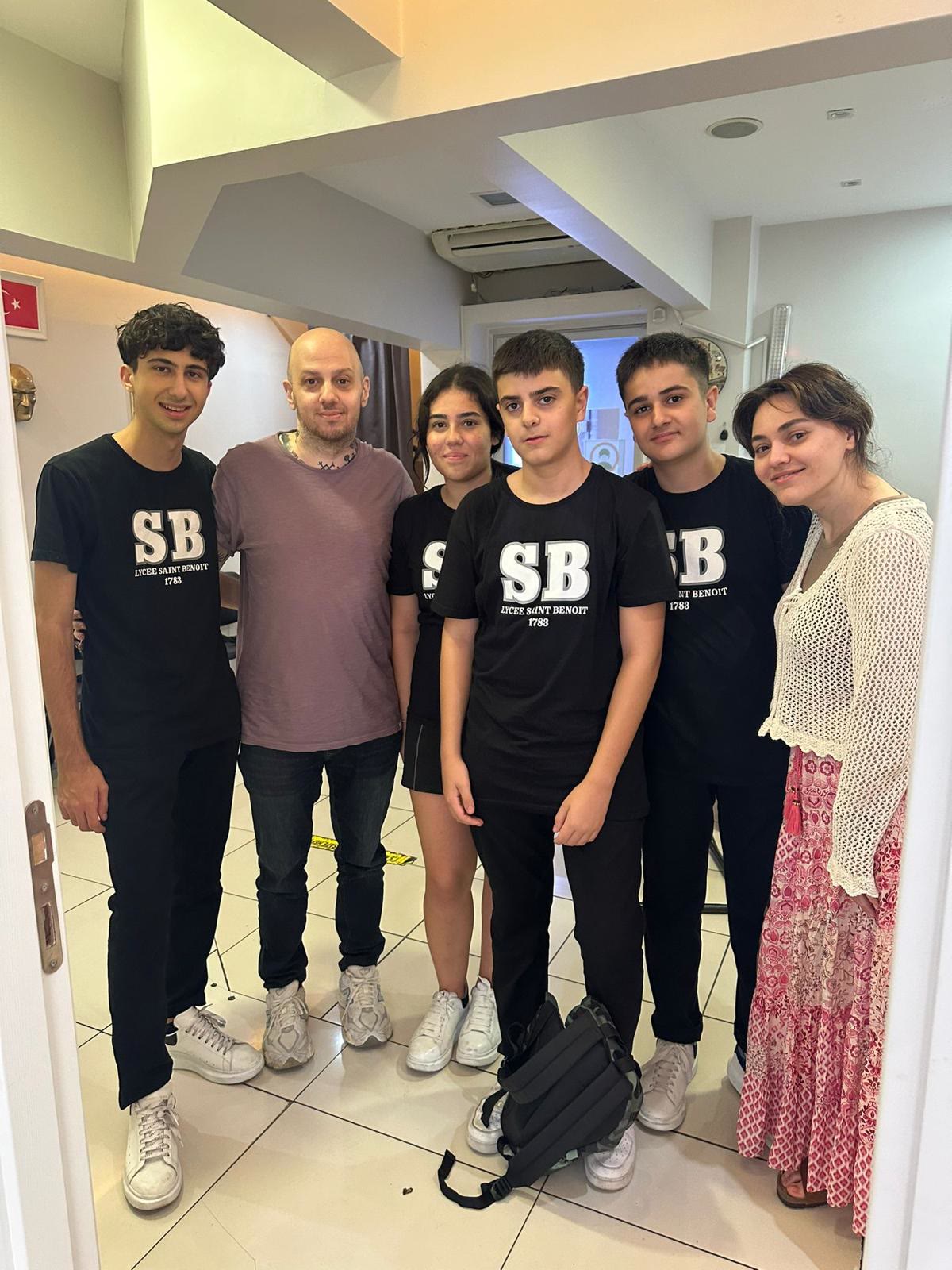Saint Benoît öğrencileri Ecole Plus’ta